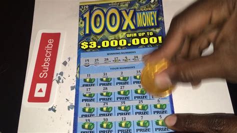 Georgia Lottery Scratch Off Tickets with the most jackpot prizes .